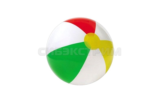 Пляжный мяч Intex глянцевый 51см