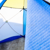 Палатка рыбака Стэк КУБ-3 трехслойная дышащий верх