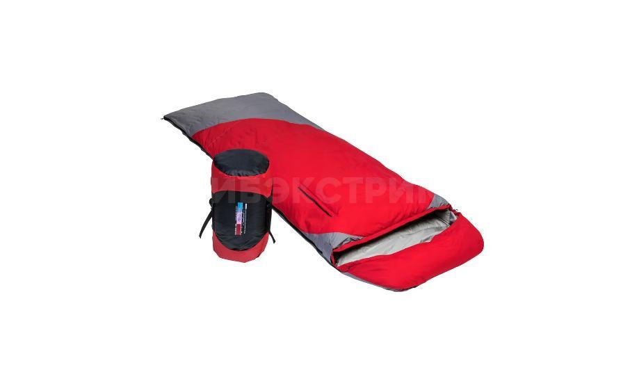 Спальный мешок пуховый (190+30)х80см (t-25C) красный (PR-YJSD-32-R)