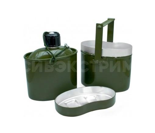 Набор армейской посуды  котелок+фляжка HS-NP 020031-00 Helios