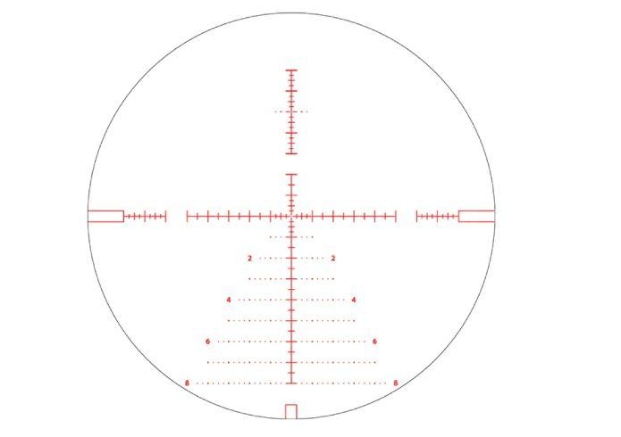 Оптический прицел ARTELV LRS 6-24x56 FFP, 30mm, с подсветкой