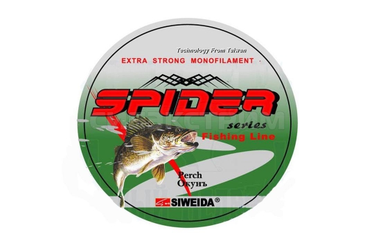 Леска SWD Spider Perch 100м (серая)